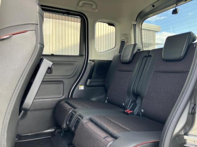 スペーシアカスタム ハイブリッドXSターボ 保証書/純正 9インチ SDナビ/両側電動スライドドア/シートヒーター/車線逸脱防止支援システム/シート ハーフレザー/ヘッドランプ LED/ETC/EBD付ABS/横滑り防止装置 LEDヘッドランプ(8枚目)