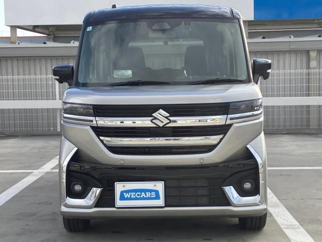 スペーシアカスタム ハイブリッドXSターボ 保証書/純正 9インチ SDナビ/両側電動スライドドア/シートヒーター/車線逸脱防止支援システム/シート ハーフレザー/ヘッドランプ LED/ETC/EBD付ABS/横滑り防止装置 LEDヘッドランプ(48枚目)