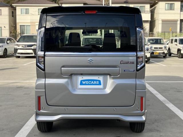 スペーシアカスタム ハイブリッドXSターボ 保証書/純正 9インチ SDナビ/両側電動スライドドア/シートヒーター/車線逸脱防止支援システム/シート ハーフレザー/ヘッドランプ LED/ETC/EBD付ABS/横滑り防止装置 LEDヘッドランプ(49枚目)