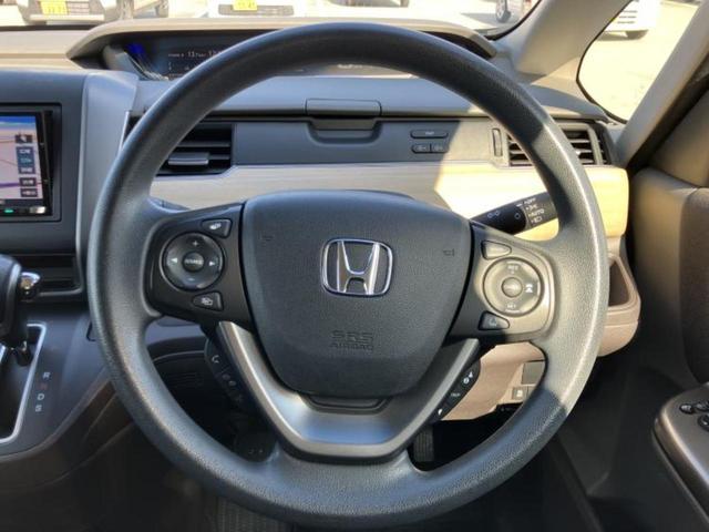 フリード Ｇホンダセンシング　保証書／社外　ＳＤナビ／衝突安全装置／両側電動スライドドア／車線逸脱防止支援システム／ヘッドランプ　ＬＥＤ／ＥＴＣ／ＥＢＤ付ＡＢＳ／横滑り防止装置／アイドリングストップ／フルセグＴＶ　ワンオーナー（14枚目）