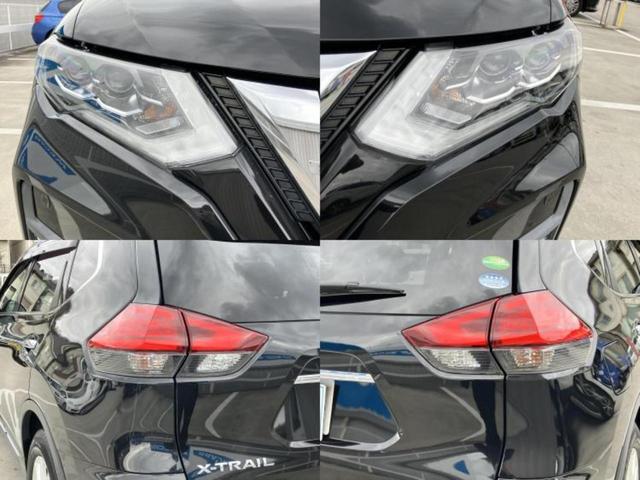 エクストレイル ２０Ｘ　新品タイヤ／保証書／純正　ＳＤナビ／インテリジェントルームミラー／衝突安全装置／車線逸脱防止支援システム／電動バックドア／ヘッドランプ　ＬＥＤ／ＥＴＣ／ＥＢＤ付ＡＢＳ／横滑り防止装置　レーンアシスト（55枚目）