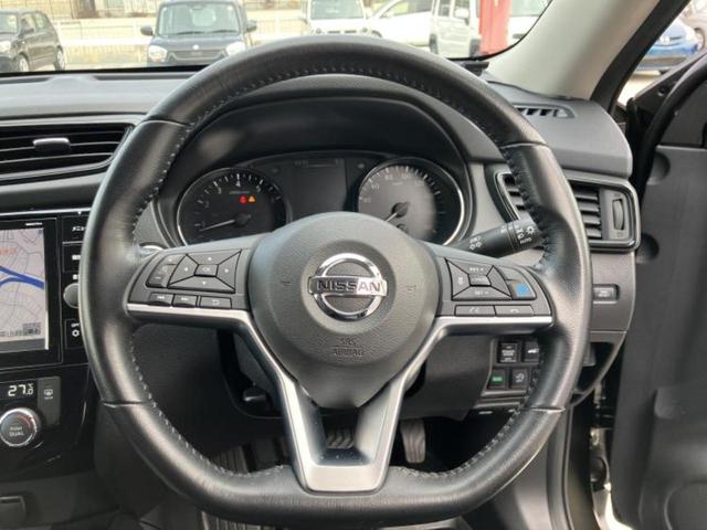 エクストレイル ２０Ｘ　新品タイヤ／保証書／純正　９インチ　ＳＤナビ／インテリジェントルームミラー／ヘッドランプ　ＬＥＤ／ＥＴＣ／ＥＢＤ付ＡＢＳ／横滑り防止装置／アイドリングストップ／フルセグＴＶ／エアバッグ　運転席（14枚目）