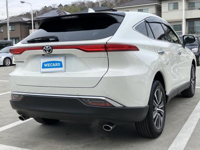 ハリアー ４ＷＤ　Ｇレザーパッケージ　保証書／ディスプレイオーディオ＋ナビ８インチ／デジタルインナーミラー／衝突安全装置／シートヒーター／車線逸脱防止支援システム／シート　合皮／電動バックドア／ヘッドランプ　ＬＥＤ／ＥＴＣ　バックカメラ（3枚目）