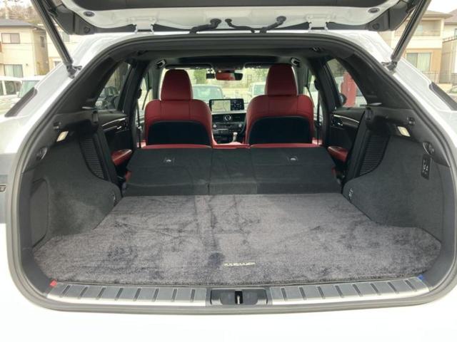 ＲＸ ＲＸ４５０ｈ　Ｆスポーツ　新品タイヤ／サンルーフ／保証書／純正　１２．３インチ　メモリーナビ／プリクラッシュセーフティ／シートヒーター／パノラミックビューモニター／車線逸脱防止支援システム／シート　合皮／電動バックドア　ＥＴＣ（20枚目）