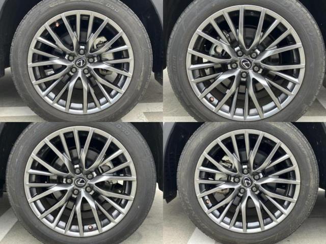 ＲＸ ＲＸ４５０ｈ　Ｆスポーツ　新品タイヤ／サンルーフ／保証書／純正　１２．３インチ　メモリーナビ／プリクラッシュセーフティ／シートヒーター／パノラミックビューモニター／車線逸脱防止支援システム／シート　合皮／電動バックドア　ＥＴＣ（55枚目）