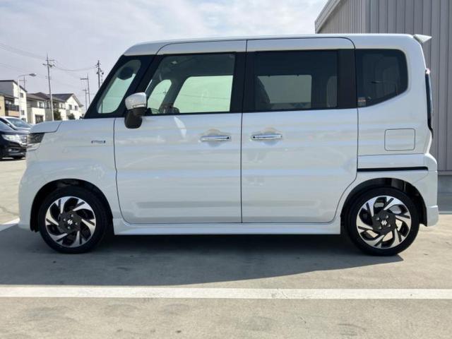 スペーシアカスタム ハイブリッドＸＳ　保証書／純正　９インチ　メモリーナビ／セーフティサポート（スズキ）／両側電動スライドドア／シートヒーター　前席／全方位モニター／車線逸脱防止支援システム／届出済未使用車／ヘッドランプ　ＬＥＤ（2枚目）