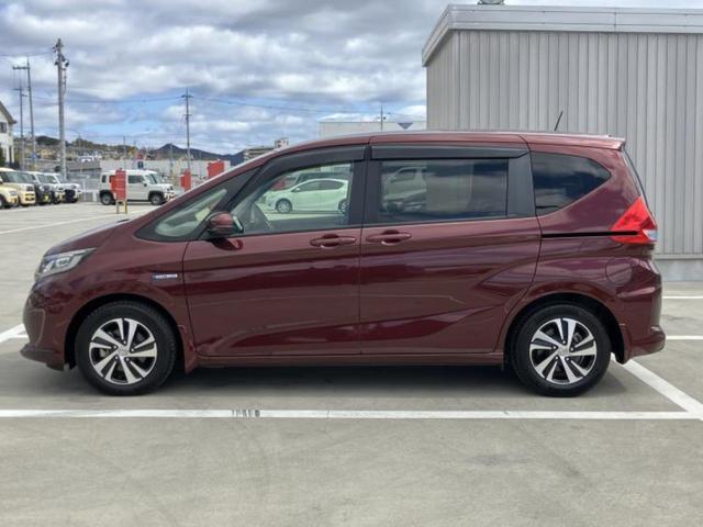 フリード+ハイブリッド ハイブリッドEX 新品タイヤ/保証書/純正 9インチ SDナビ/衝突安全装置/両側電動スライドドア/シートヒーター/車線逸脱防止支援システム/シート ハーフレザー/ヘッドランプ LED/ETC/EBD付ABS(2枚目)