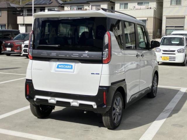 デリカミニ ４ＷＤ　Ｔプレミアム　保証書／ディスプレイオーディオ９インチ／デジタルルームミラー／イーアシスト（ミツビシ）／ハンズフリー両側電動スライドドア／シートヒーター　前席／マルチアラウンドモニター　ターボ　衝突被害軽減システム（3枚目）