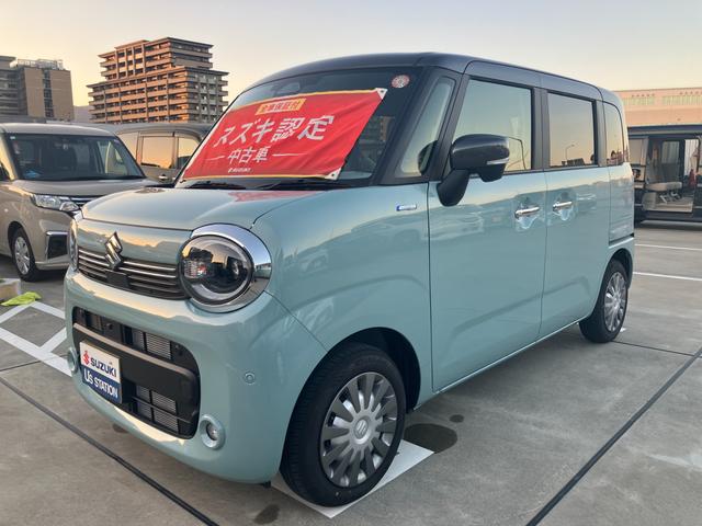 ワゴンＲスマイル ＨＹＢＲＩＤ　Ｘ　３型前後衝突被害軽減ブレーキ　デュアルセンサーブレーキサポート２、後退時ブレーキサポート、オートクルーズ、オートエアコン、キーレスプッシュエンジンスタート、両側電動格納ミラー、ＨＹＢＲＩＤ、オートライト、運転席シートヒーター、（7枚目）