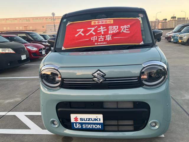 ワゴンＲスマイル ＨＹＢＲＩＤ　Ｘ　３型前後衝突被害軽減ブレーキ　デュアルセンサーブレーキサポート２、後退時ブレーキサポート、オートクルーズ、オートエアコン、キーレスプッシュエンジンスタート、両側電動格納ミラー、ＨＹＢＲＩＤ、オートライト、運転席シートヒーター、（45枚目）