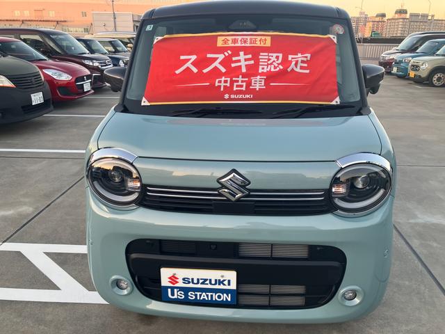 ワゴンＲスマイル ＨＹＢＲＩＤ　Ｘ　３型前後衝突被害軽減ブレーキ　デュアルセンサーブレーキサポート２、後退時ブレーキサポート、オートクルーズ、オートエアコン、キーレスプッシュエンジンスタート、両側電動格納ミラー、ＨＹＢＲＩＤ、オートライト、運転席シートヒーター、（67枚目）