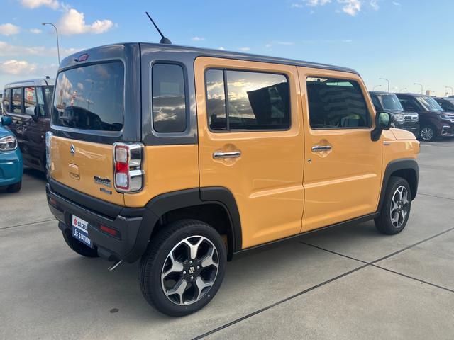 ハスラー HYBRID X 3型前後衝突被害軽減ブレーキ デュアルカメラブレーキサポート、後退時ブレーキサポート、オートクルーズ、オートエアコン、キーレスプッシュエンジンスタート、両側電動格納ミラー、HYBRID、オートライト、運転席シートヒーター(8枚目)