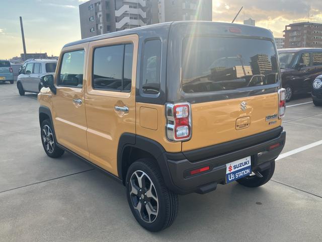 ハスラー HYBRID X 3型前後衝突被害軽減ブレーキ デュアルカメラブレーキサポート、後退時ブレーキサポート、オートクルーズ、オートエアコン、キーレスプッシュエンジンスタート、両側電動格納ミラー、HYBRID、オートライト、運転席シートヒーター(9枚目)