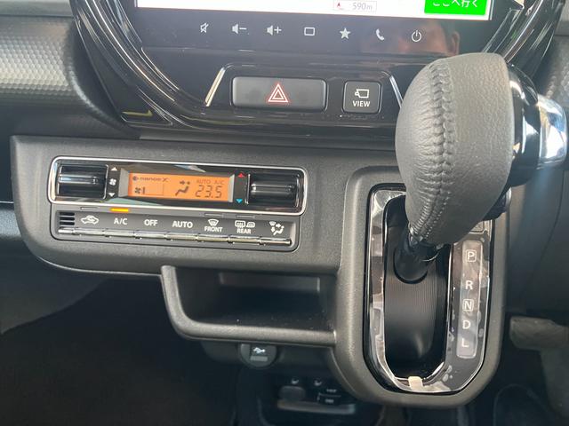 ハスラー HYBRID X 3型前後衝突被害軽減ブレーキ デュアルカメラブレーキサポート、後退時ブレーキサポート、オートクルーズ、オートエアコン、キーレスプッシュエンジンスタート、両側電動格納ミラー、HYBRID、オートライト、運転席シートヒーター(11枚目)