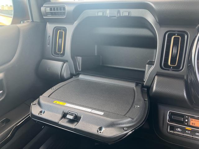 ハスラー HYBRID X 3型前後衝突被害軽減ブレーキ デュアルカメラブレーキサポート、後退時ブレーキサポート、オートクルーズ、オートエアコン、キーレスプッシュエンジンスタート、両側電動格納ミラー、HYBRID、オートライト、運転席シートヒーター(34枚目)