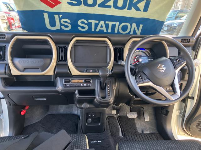 ハスラー ＨＹＢＲＩＤ　Ｇターボ　３型　衝突被害軽減ブレーキ　ＬＥＤ　デュアルカメラブレーキ｜アダプティブクルーズコントロール｜１５インチスチールホイール｜フルオートエアコン｜パドルシフト｜電動格納式ドアミラー｜シートヒーター｜（15枚目）