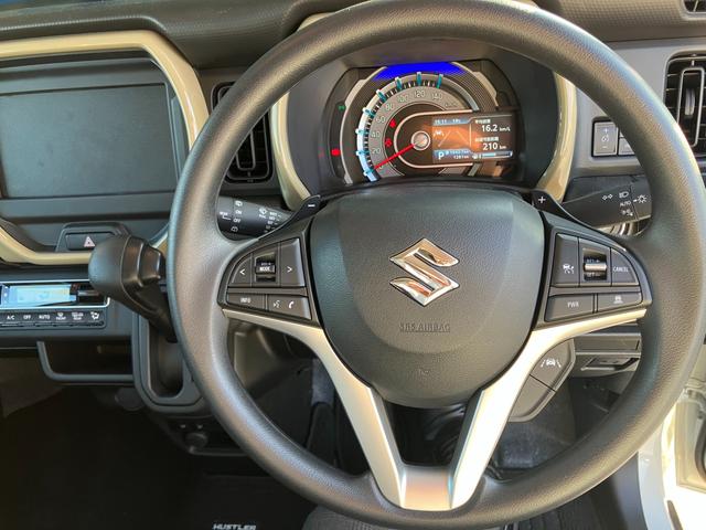 ハスラー ＨＹＢＲＩＤ　Ｇターボ　３型　衝突被害軽減ブレーキ　ＬＥＤ　デュアルカメラブレーキ｜アダプティブクルーズコントロール｜１５インチスチールホイール｜フルオートエアコン｜パドルシフト｜電動格納式ドアミラー｜シートヒーター｜（32枚目）