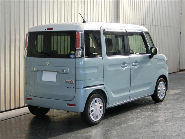 スペーシア ハイブリッドＸ　純正８インチＳＤナビ・フルセグＴＶ・Ｂｌｕｅｔｏｏｔｈ・ＤＶＤ再生・ＥＴＣ・デュアルセンサーブレーキサポート・アダプティブクルーズコントロール・ハイビームＡ・車線逸脱警報・ＥＰＳ・両側Ｐスライドドア（3枚目）