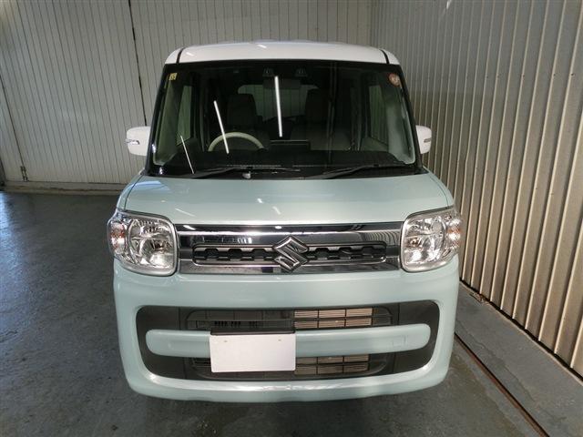 スペーシア ハイブリッドＸ　純正８インチＳＤナビ・フルセグＴＶ・Ｂｌｕｅｔｏｏｔｈ・ＤＶＤ再生・ＥＴＣ・デュアルセンサーブレーキサポート・アダプティブクルーズコントロール・ハイビームＡ・車線逸脱警報・ＥＰＳ・両側Ｐスライドドア（5枚目）