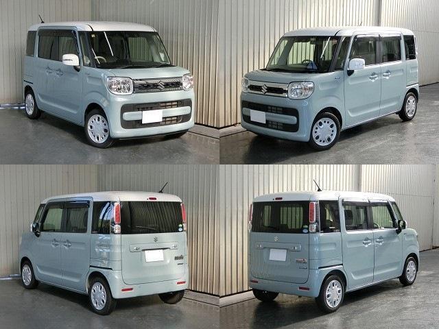 スペーシア ハイブリッドＸ　純正８インチＳＤナビ・フルセグＴＶ・Ｂｌｕｅｔｏｏｔｈ・ＤＶＤ再生・ＥＴＣ・デュアルセンサーブレーキサポート・アダプティブクルーズコントロール・ハイビームＡ・車線逸脱警報・ＥＰＳ・両側Ｐスライドドア（7枚目）