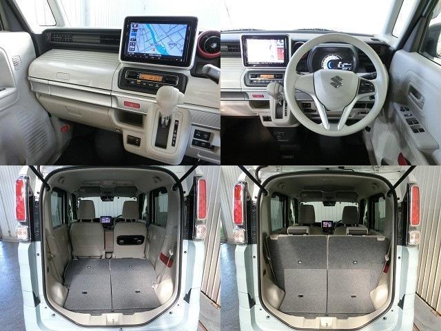 スペーシア ハイブリッドＸ　純正８インチＳＤナビ・フルセグＴＶ・Ｂｌｕｅｔｏｏｔｈ・ＤＶＤ再生・ＥＴＣ・デュアルセンサーブレーキサポート・アダプティブクルーズコントロール・ハイビームＡ・車線逸脱警報・ＥＰＳ・両側Ｐスライドドア（16枚目）