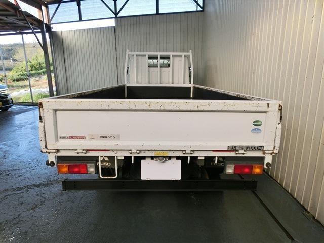 キャンター 平ボディ　２ｔ積　純正ＡＭ／ＦＭオーディオ・ＡＵＸ・ＥＴＣ・キーレスエントリー・衝突被害軽減ブレーキ・車線逸脱警報・ヘッドライトレベライザー・エアバック・ＡＢＳ・荷台寸法４３５×１７９×３８・車輛総重量４７３５ｋｇ（6枚目）