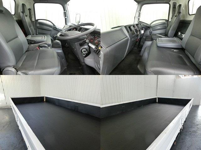 エルフトラック 平ボディ　２ｔ積　純正ＡＭ／ＦＭラジオ・ＥＴＣ・キーレス・左電格ミラー・ＡＳＲ・坂道発進補助装置・ＥＣＯＮＯモード・ヘッドライトレベライザー・ミラーヒーター・荷台寸法４３５×２０６×３８・車輛総重量４８９５ｋｇ（13枚目）