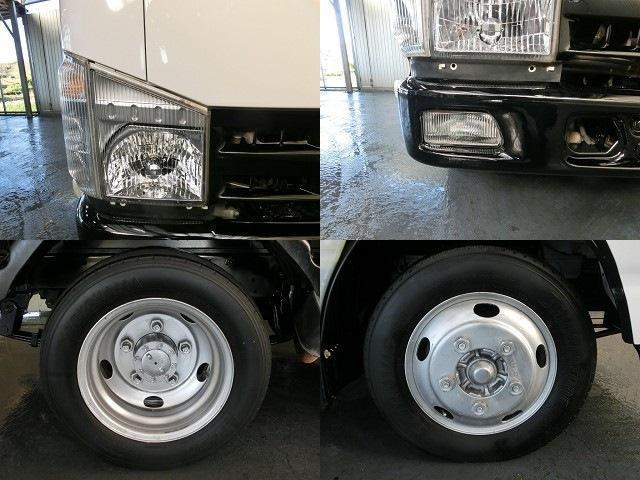 アトラストラック 平ボディ　３ｔ積　Ｐゲート　純正ＡＭ／ＦＭラジオ・ＥＴＣ・ドラレコ・ＡＳＲ・坂道発進補助装置・アイドリングＳ・左電格ミラー・フォグランプ・ＡＢＳ・ブラックレザー調シートカバー・荷台寸法３０３×１６０×３８・車輛総重量５７５５ｋｇ（17枚目）