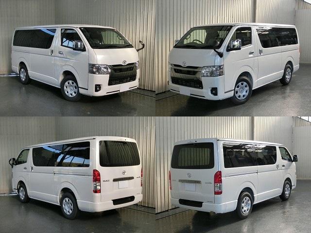 ハイエースバン スーパーＧＬ　ダークプライムＩＩ　登録済未使用車・ＴＳＳ・プリクラ・ＬＤＡ・Ａハイビーム・ＴＲＣ・Ｄインナーミラー・両側Ｐスライド・ブラックハーフレザー調シート・コンビハンドル・クリアランスソナー・ＬＥＤヘッドライト・スマートキー（7枚目）