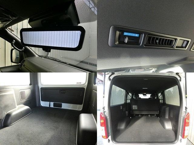 ハイエースバン スーパーＧＬ　ダークプライムＩＩ　登録済未使用車・ＴＳＳ・プリクラ・ＬＤＡ・Ａハイビーム・ＴＲＣ・Ｄインナーミラー・両側Ｐスライド・ブラックハーフレザー調シート・コンビハンドル・クリアランスソナー・ＬＥＤヘッドライト・スマートキー（16枚目）