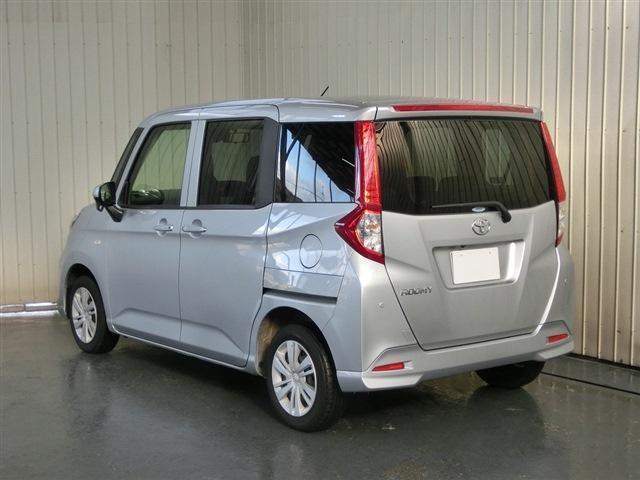 ルーミー Ｘ　純正ＳＤナビ・バックカメラ・Ｂｌｕｅｔｏｏｔｈ・ＥＴＣ・ＴＳＳ・Ａハイビーム・横滑り防止・クリアランスソナー・左側パワースライドドア・アイドリングストップ・電格ドアミラー・ステアスイッチ・スマートキー（4枚目）