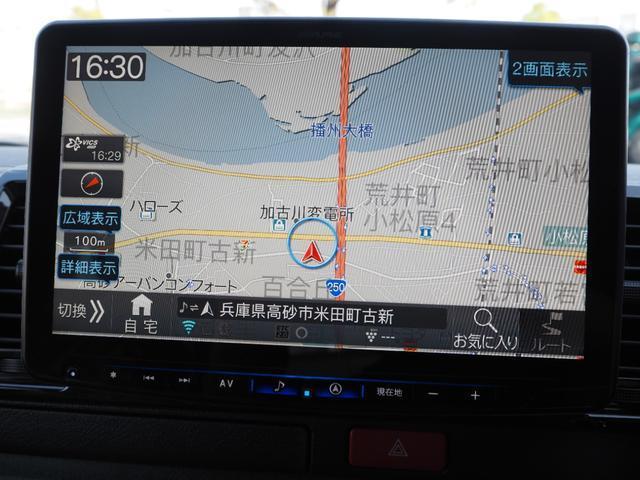 ハイエースバン 　★４ＷＤ★バッドフェイス★オーバーフェンダー★ＴＲＤ　ＬＥＤ付Ｆスポイラー★ＪＡＯＳマッドガード★ＬＥＮＳＯ　ＰＲＯＪＥＣＴ１８インチアルミ★ＡＬＰＩＮＥフリップダウン＆１１型ナビ（22枚目）