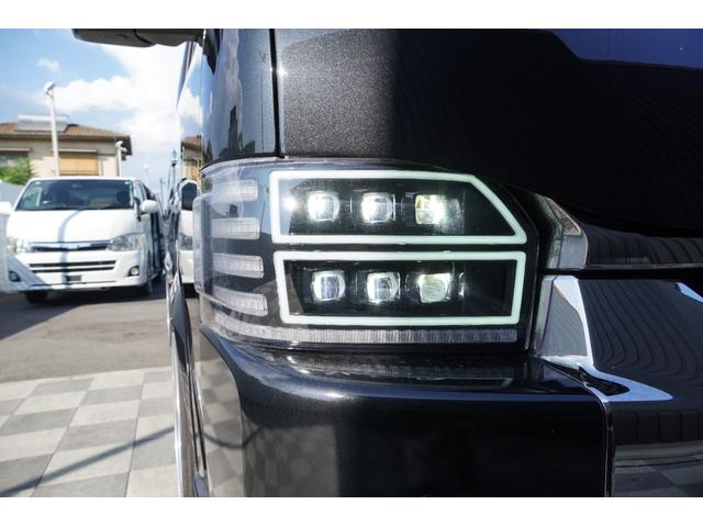 ハイエースワゴン ＧＬ　パノラマビューモニター　バレンティン６眼ＬＥＤヘッド　ＣＲＳエアロ　ＫＢレーシング１９ＡＷ　４１５コブラＦスポイラー　ＣＲＳバットフェイス　ＵＩビークルショック　強化トーションバー（22枚目）