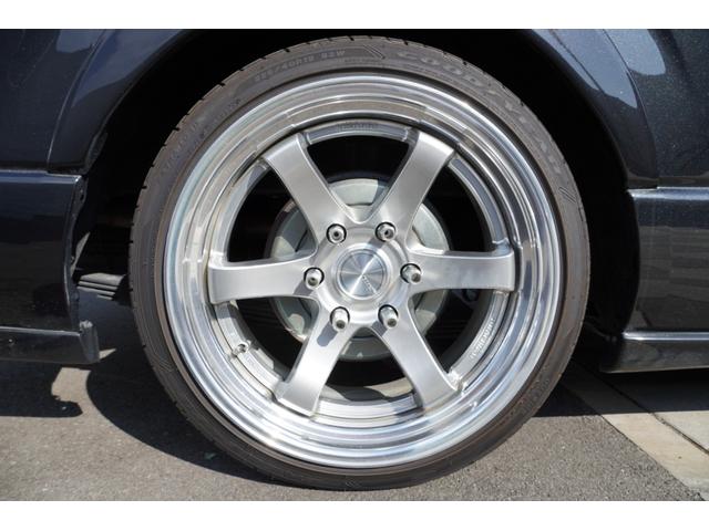 ハイエースワゴン ＧＬ　パノラマビューモニター　バレンティン６眼ＬＥＤヘッド　ＣＲＳエアロ　ＫＢレーシング１９ＡＷ　４１５コブラＦスポイラー　ＣＲＳバットフェイス　ＵＩビークルショック　強化トーションバー（30枚目）