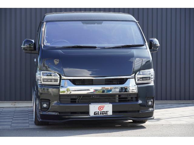 ハイエースワゴン ＧＬ　パノラマビューモニター　バレンティン６眼ＬＥＤヘッド　ＣＲＳエアロ　ＫＢレーシング１９ＡＷ　４１５コブラＦスポイラー　ＣＲＳバットフェイス　ＵＩビークルショック　強化トーションバー（67枚目）