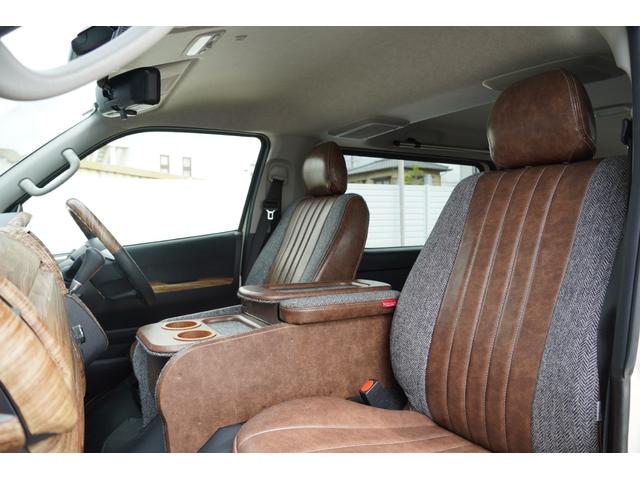 ハイエースバン ロングスーパーＧＬ　ディーゼル４ＷＤ　寒冷地仕様　ワンオーナー　丸目ヘッド　特捜カラー５９９ライトイエロー　パノラマビューＭ　Ｄインナーミラー　ベットキット　両側パワースライドドア　セーフティセンス（15枚目）