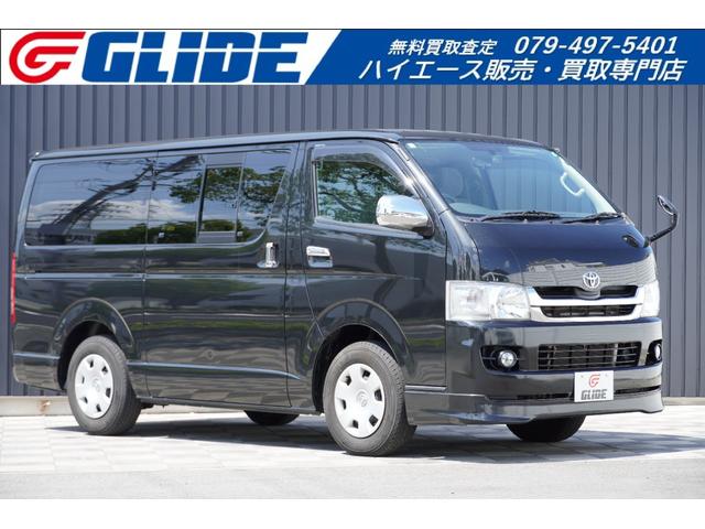 ハイエースバン ロングスーパーＧＬ　３．０Ｄ　２型　Ｆ／Ｒスポイラー　２０９黒　フォグライト　Ｒ３年６／２３　９５３００ｋｍ時タイベル交換　メモリーナビ　フルセグ　ＭＳＶ　助手席エアバック（2枚目）