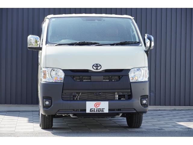 ハイエースバン ロングスーパーＧＬ　２．０Ｇ　ワンオーナー　特捜カラー５９９Ｌイエロー　パノラマビューモニター　Ｄインナーミラー　ＬＥＤヘッドライト　ＵＩビークルベットキット　床張り　トヨタセーフティセンス　スマートキー　フルセグナビ（5枚目）
