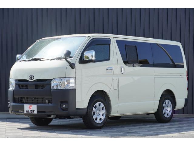 ハイエースバン ロングスーパーＧＬ　２．０Ｇ　ワンオーナー　特捜カラー５９９Ｌイエロー　パノラマビューモニター　Ｄインナーミラー　ＬＥＤヘッドライト　ＵＩビークルベットキット　床張り　トヨタセーフティセンス　スマートキー　フルセグナビ（77枚目）