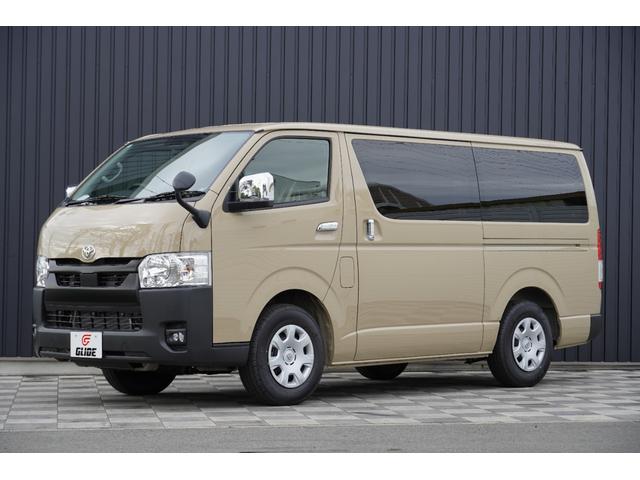 ハイエースバン ロングスーパーＧＬ　アースカラーＰＫＧ　ベージュ　パノラマビューモニター　デジタルインナーミラー　両側パワースライドドア　ＬＥＤヘッドライト　助手席エアバック　ＡＣ１００Ｖ　キーフリー／Ｐスタート（6枚目）