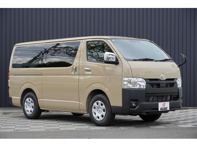 ハイエースバン ロングスーパーＧＬ　アースカラーＰＫＧ　ベージュ　パノラマビューモニター　デジタルインナーミラー　両側パワースライドドア　ＬＥＤヘッドライト　助手席エアバック　ＡＣ１００Ｖ　キーフリー／Ｐスタート（59枚目）