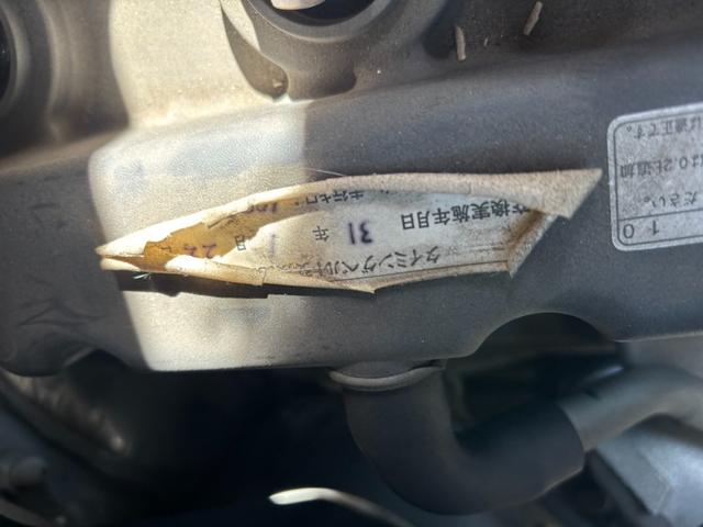 ハイエースバン ロングスーパーGL 3.0D バットフェイスボンネット ベットキット ALPINE フリップダウンモニター BARBERO17インチAW PARADA Wレター ローダウン リアガラススライドガラス タイベル交換済み(62枚目)