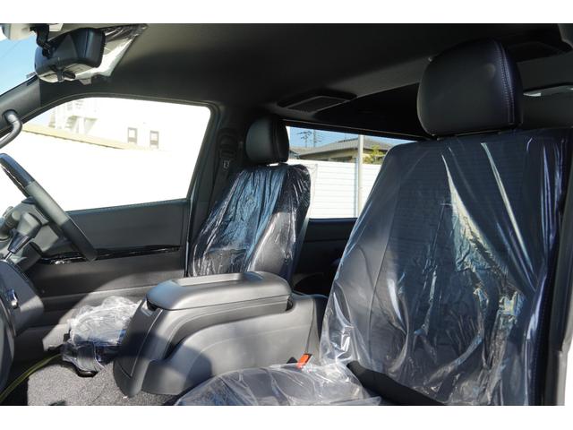 ハイエースバン ロングスーパーGL ダークプライムS 2.8D パノラマビューモニター 両側パワースライドドア Dインナーミラー LEDヘッドライト 専用Sロゴシート 専用プラチナサテンスキーメッキグリル 070パールホワイト トヨタセーフティーセンス(16枚目)