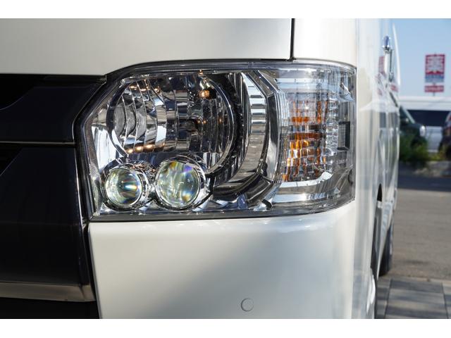 ハイエースバン ロングスーパーGL ダークプライムS 2.8D パノラマビューモニター 両側パワースライドドア Dインナーミラー LEDヘッドライト 専用Sロゴシート 専用プラチナサテンスキーメッキグリル 070パールホワイト トヨタセーフティーセンス(32枚目)