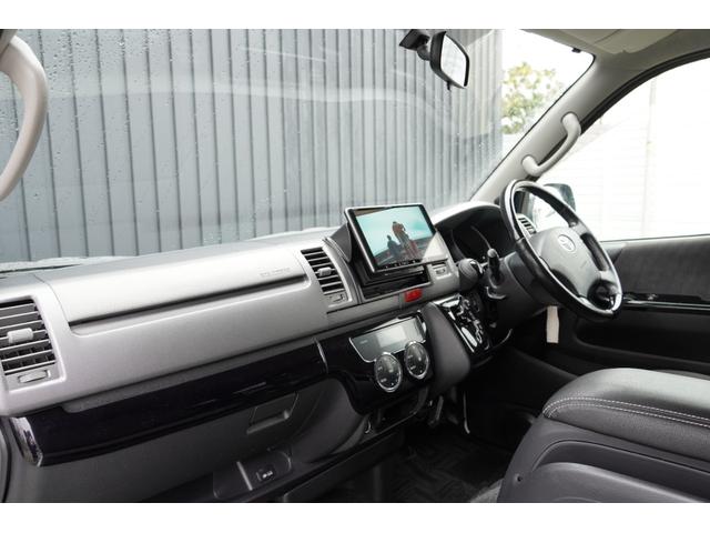 ハイエースバン ロングスーパーGL 3.0D モデリスタエアロ 純正OP HIDヘッドライト カロッツェリアナビ フローティングナビ フルセグTV BT バックカメラ AC100V 助手席エアバック 追加スピーカー(15枚目)