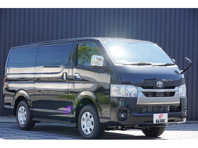 ハイエースバン ロングスーパーGL ダークプライムS 4WD 寒冷地仕様 パノラミックビューモニター トヨタセーフティーセンス デジタルインナーミラー 両側パワースライドドア(4枚目)
