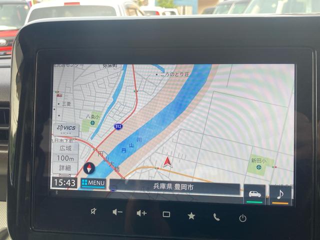 スペーシア ハイブリッドＸ　ワンオーナー　４ＷＤ　純正９インチナビ　全方位モニター　ＬＥＤヘッドライト　両側オートスライドドア　ＥＴＣ　衝突被害軽減ブレーキ　両席シートヒーター　下廻り防錆施工　マルチユースフラップ　キーフリー（14枚目）
