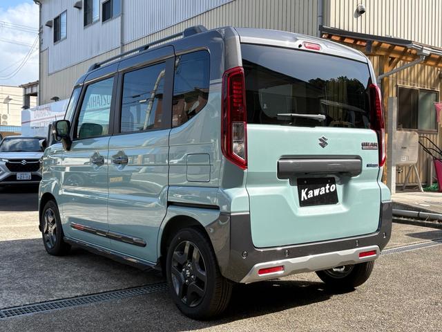 スペーシアギア ハイブリッドＸＺ　ターボ　ハイブリッドＸＺ　ターボ　　ワンオーナー　４ＷＤ　９型全方位モニター付メモリーナビ・ＴＶ　ＬＥＤヘッドライト＆フォグライト　両側オートスライドドア　シートヒーター　パドルシフト　クルーズコントロール（6枚目）