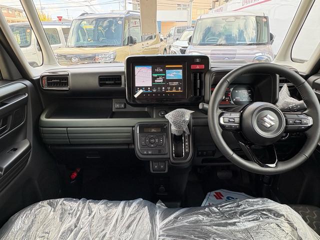 スペーシアギア ハイブリッドＸＺ　ターボ　ハイブリッドＸＺ　ターボ　　ワンオーナー　４ＷＤ　９型全方位モニター付メモリーナビ・ＴＶ　ＬＥＤヘッドライト＆フォグライト　両側オートスライドドア　シートヒーター　パドルシフト　クルーズコントロール（14枚目）