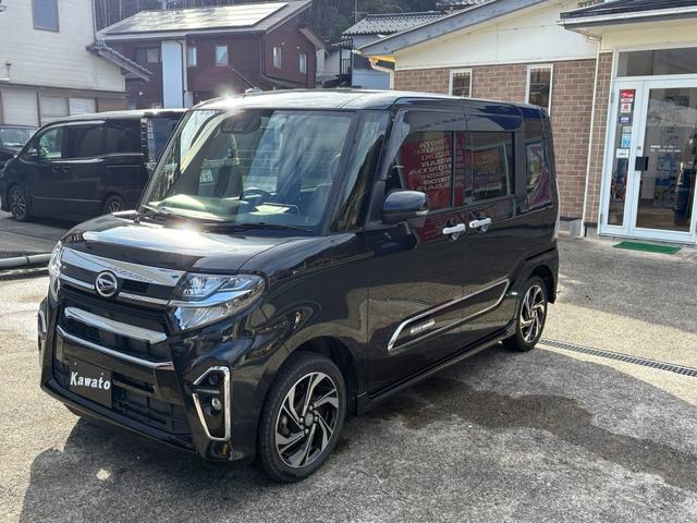 タント カスタムRSスタイルセレクション ワンオーナー 4WDターボ クルーズコントロール 純正9型ナビ・TV 衝突被害軽減ブレーキ LEDヘッドライト&フォグ 両側オートスライドドア ETC バックカメラ 両席シートヒーター(3枚目)